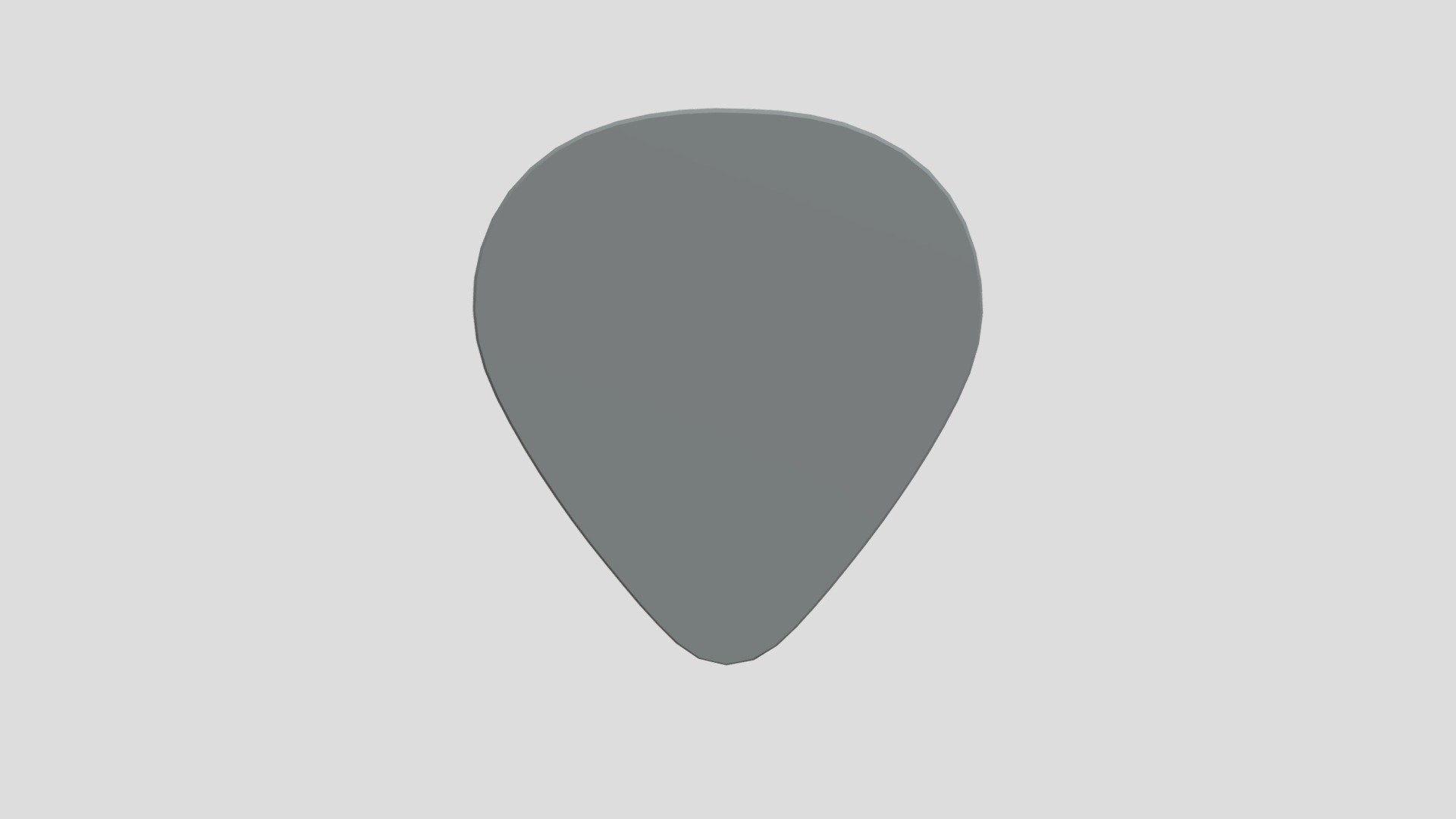 Guitar pick from Poly by Google