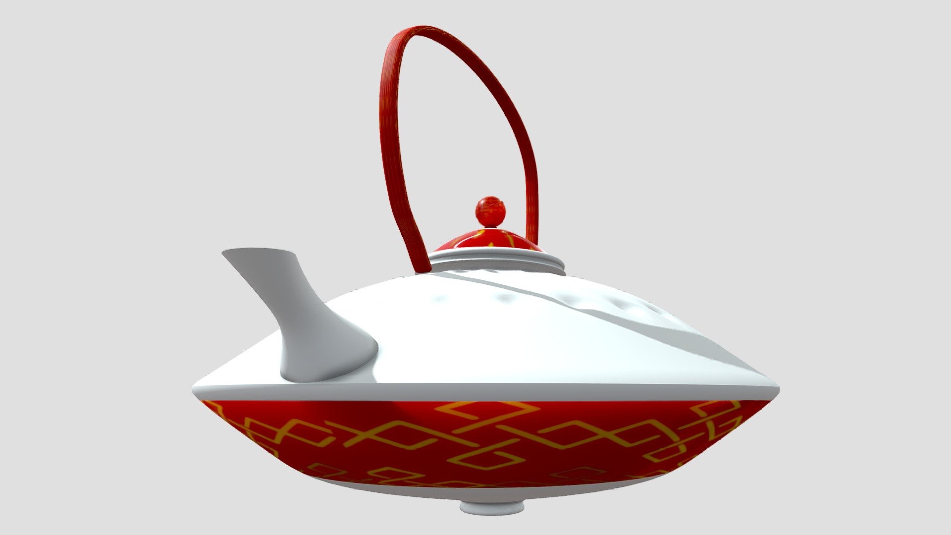 Chinese Kettle 3D model by juliasynartist [075ff25] Sketchfab