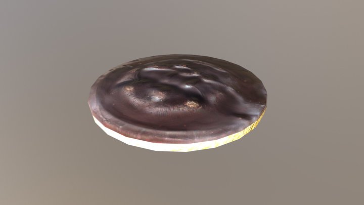 Jaffa Cake 3D Model