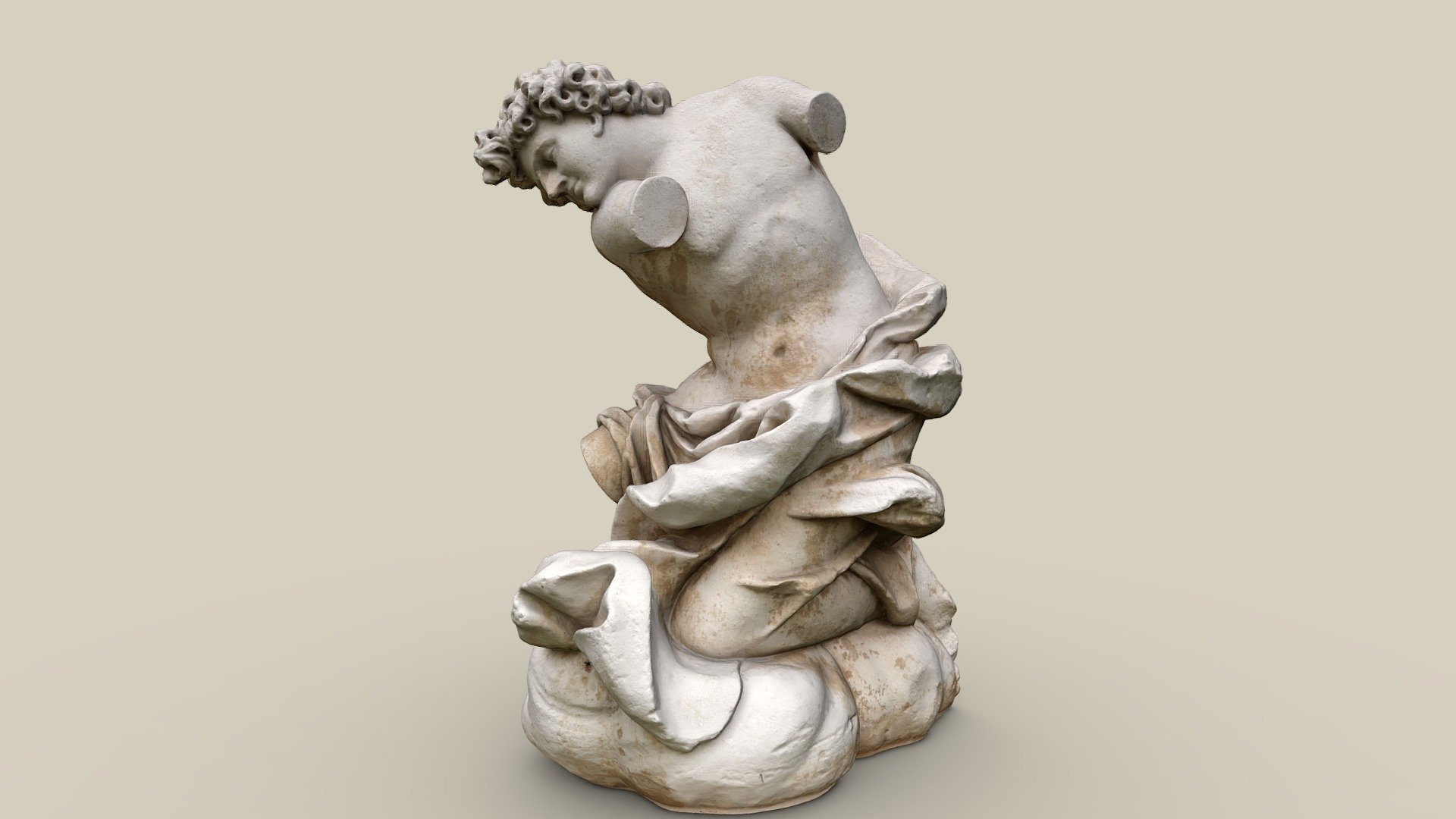 Statue — Sketchfab embed 3D viewer