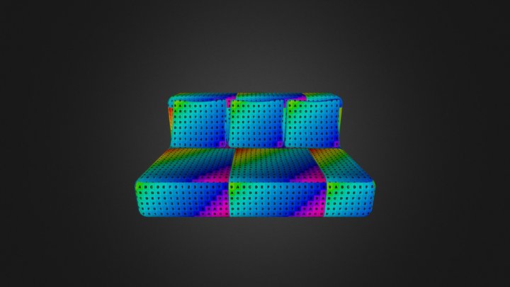 Uv sofa 3D Model