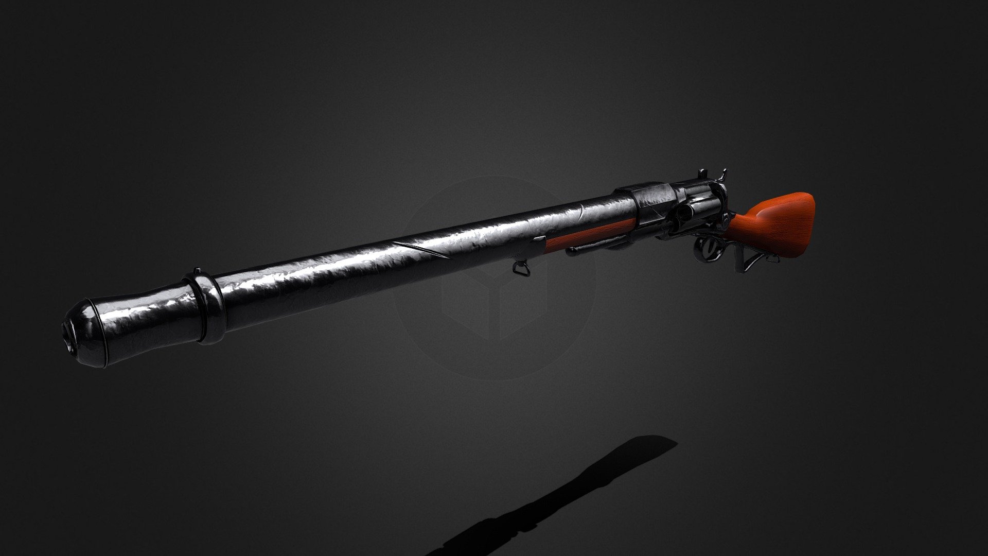 Revolving Shotgun [w/ Basic Animations] - 3D model by MableArts尚子 ...