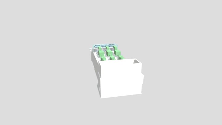 除塵設備 3D Model