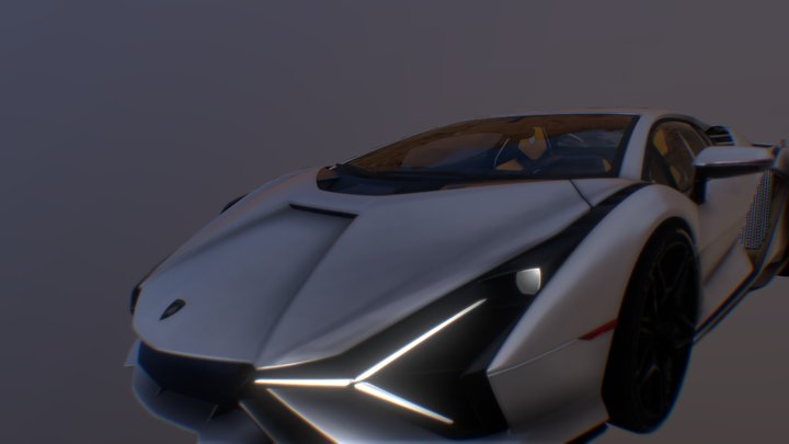 Lamborghini-Sian 3D Model