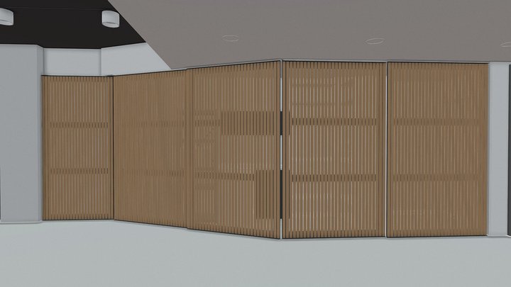 screens & shelving 3D Model