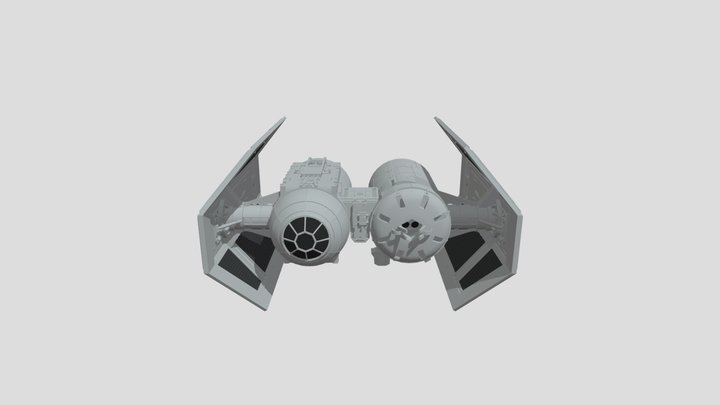 Star-wars-tie-bomber 3D Model