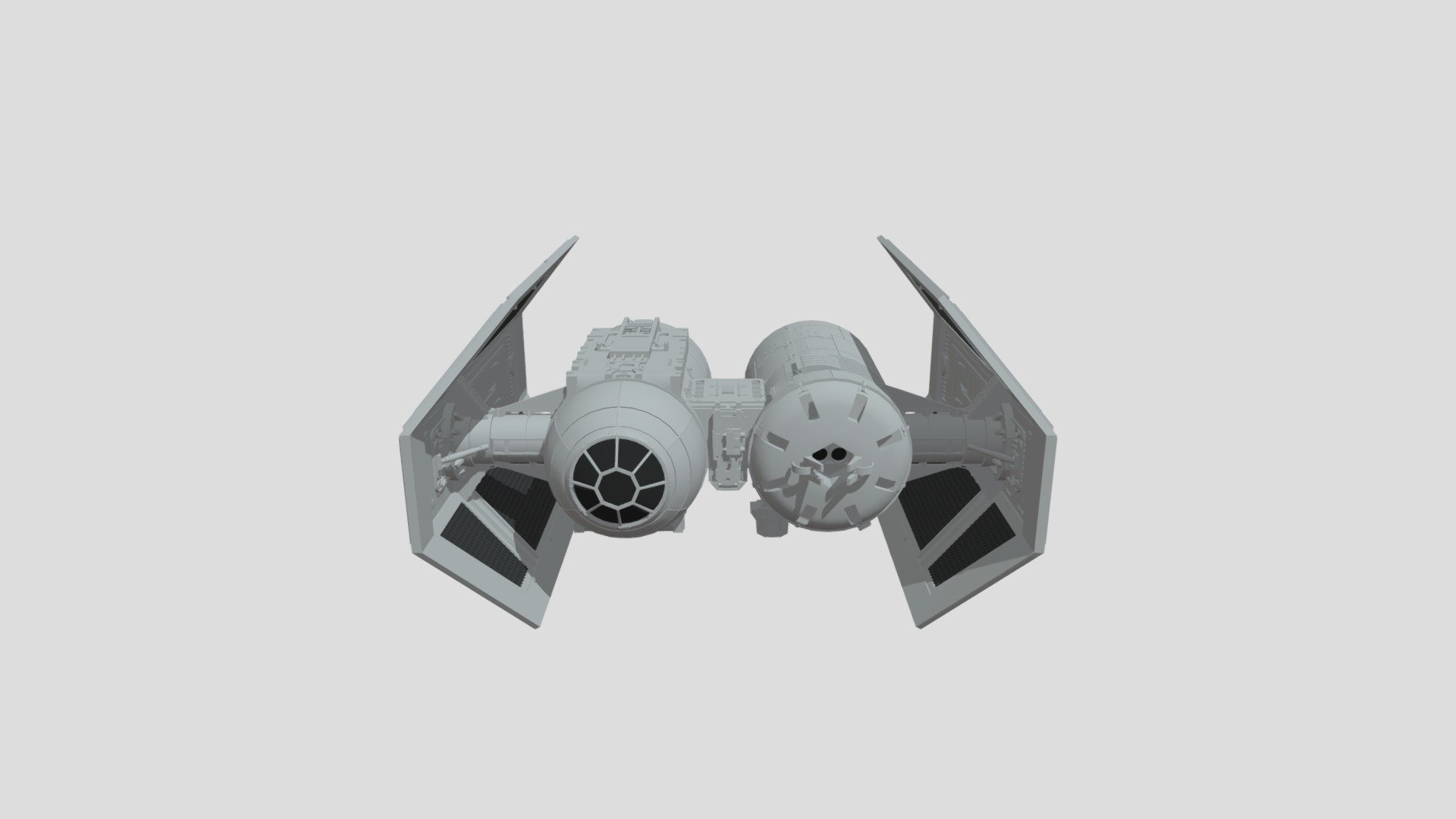 Star-wars-tie-bomber - 3D model by Juan Bermudez (@Tladible) [076659f ...