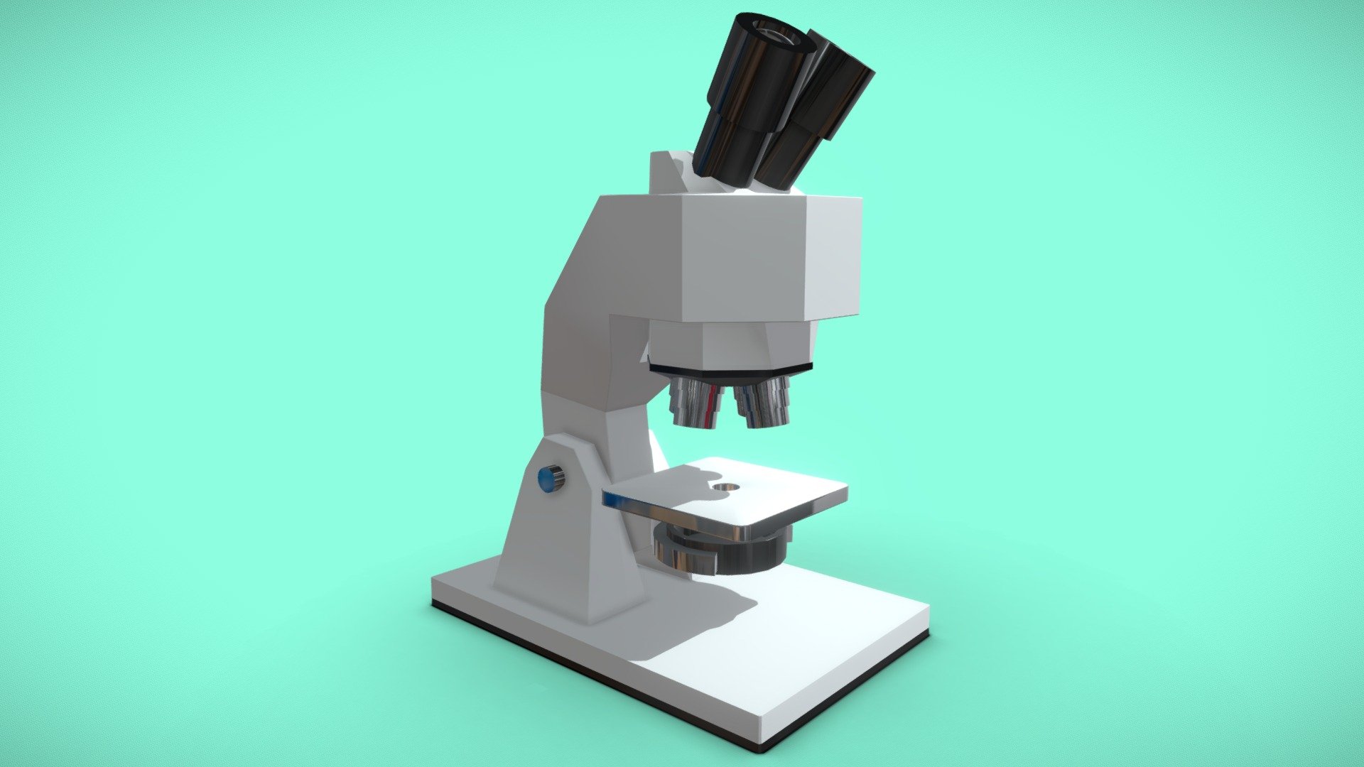 Medium Poly Cartoon Microscope - Buy Royalty Free 3D model by Toon Goo ...