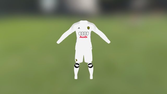 Bad Tolz Goalkeeper PES2017 3D Model