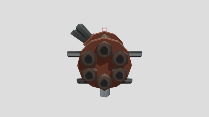 Hot Rivet Gun (Crunch) – Modello 3D gratuito STL