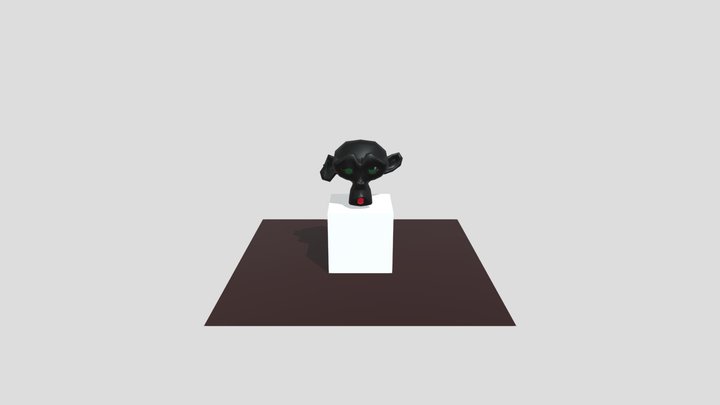 Monkey Merge 3D Model