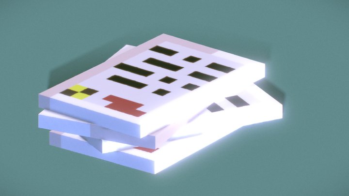 Newspaper Pile – Gratis 3D-model STL
