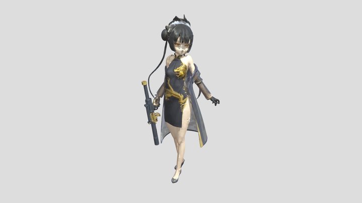 Dragon Elegance 3D Model