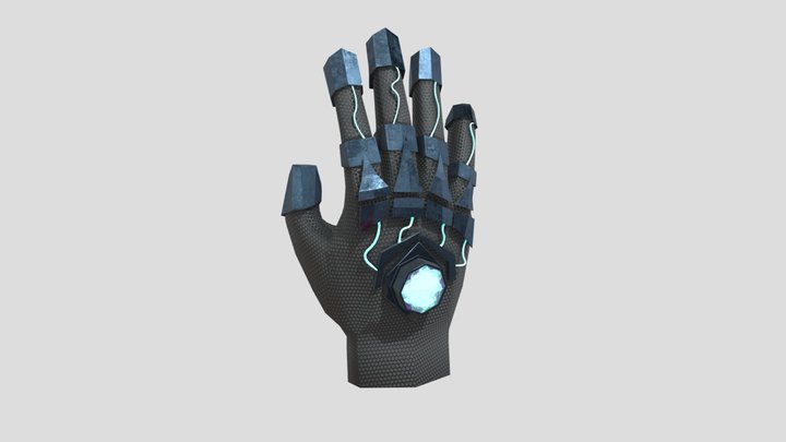Gravity Gauntlet 3D Model