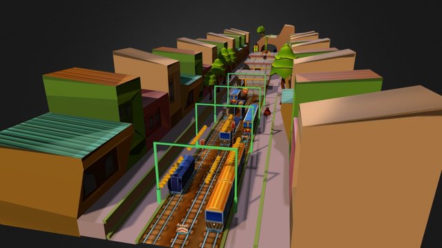 Envi Subway 3D Model