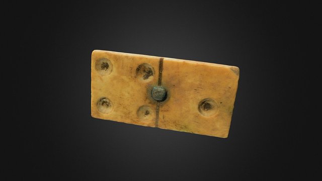 Bone Domino 3D Model