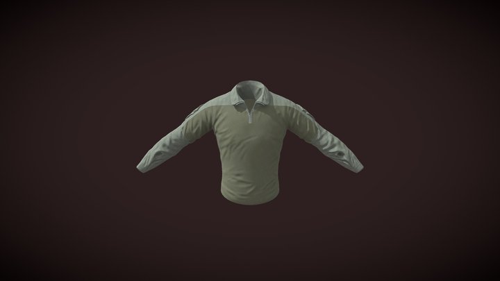 Combat Shirt 3D Model