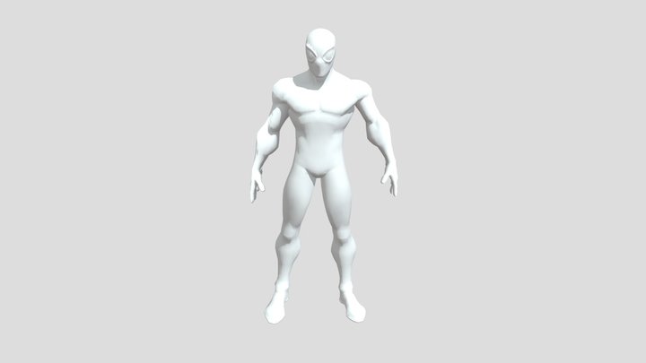SPIDERMAN V2 3D Model