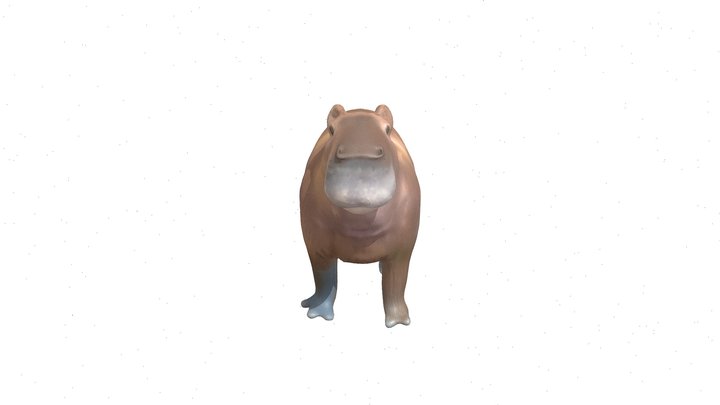 Carpincho -Capybara 3D Model