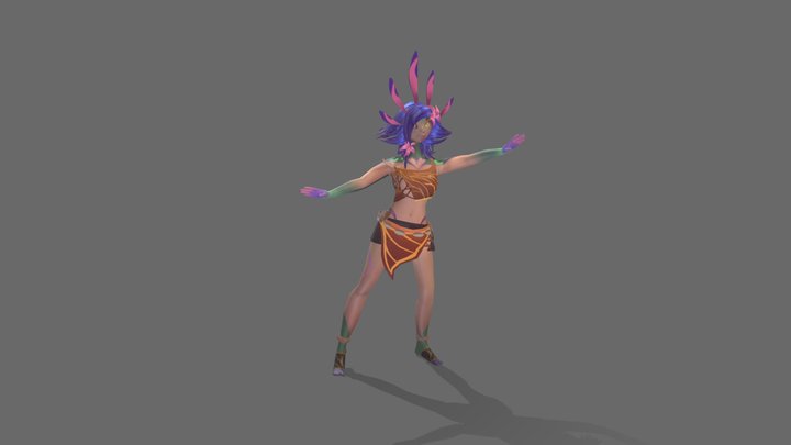 Neeko Groovin 3D Model