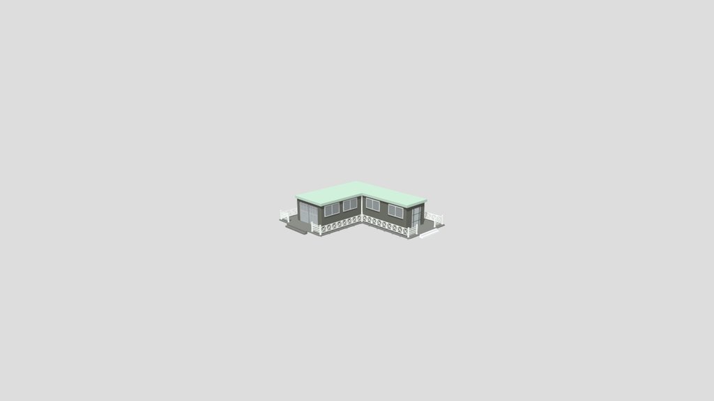 Low poly house
