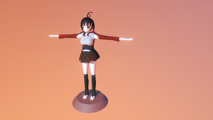 Mumei 3D Model