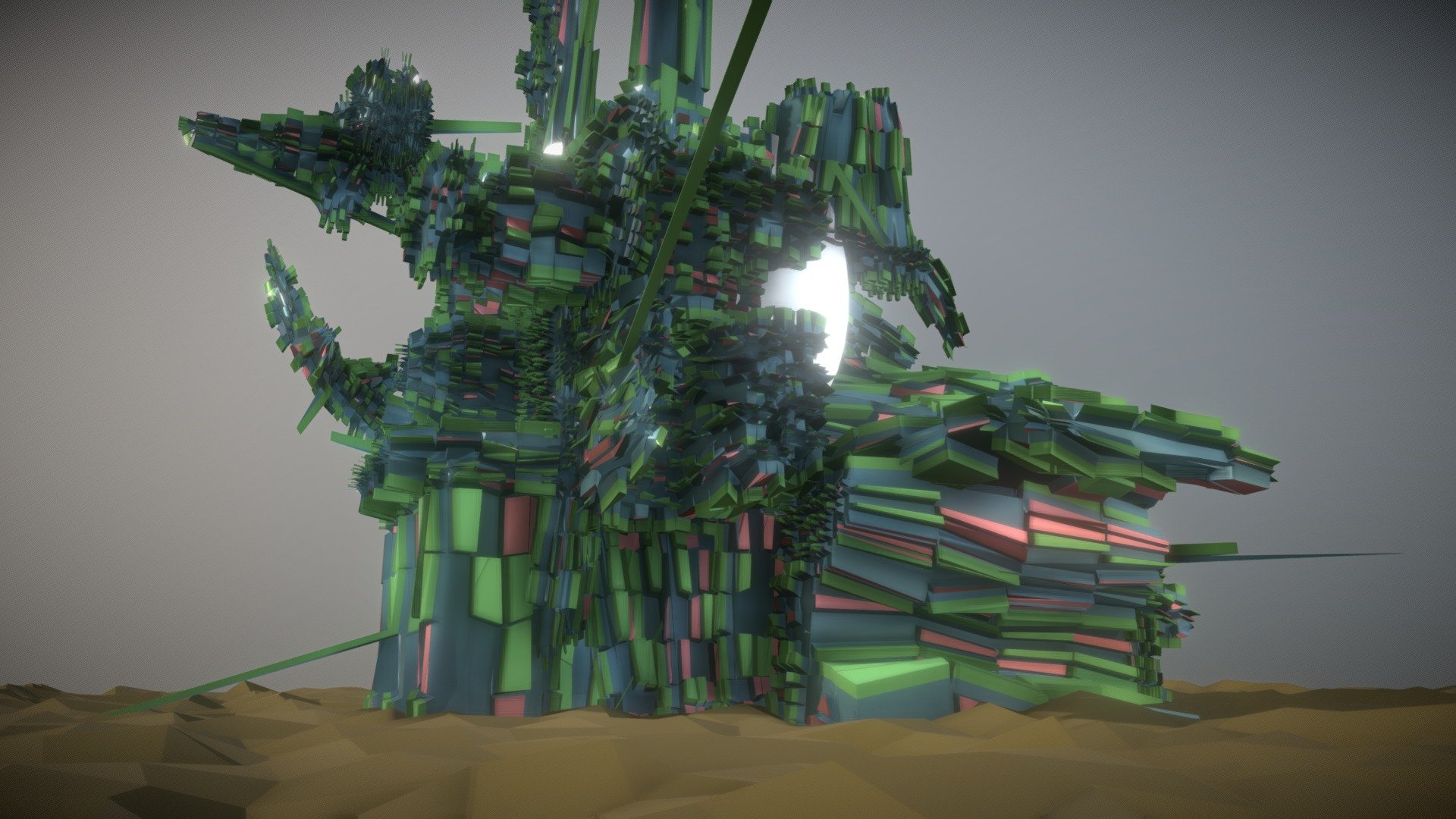 Futuristic Building - Download Free 3D model by Andrew Mad (@AndrewMad ...