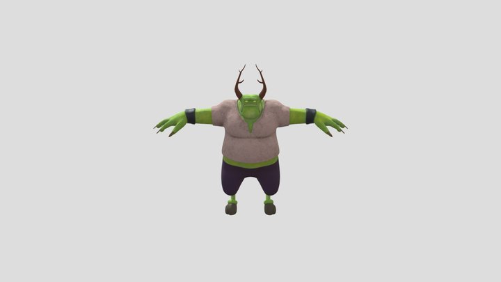 Joye the green giant 3D Model