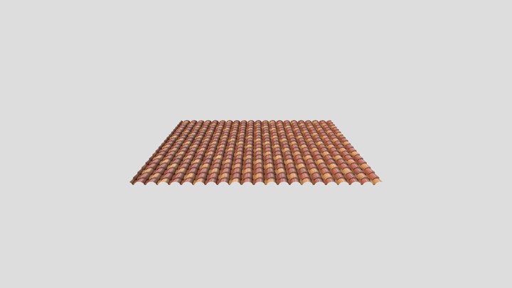 roof tile test 3D Model