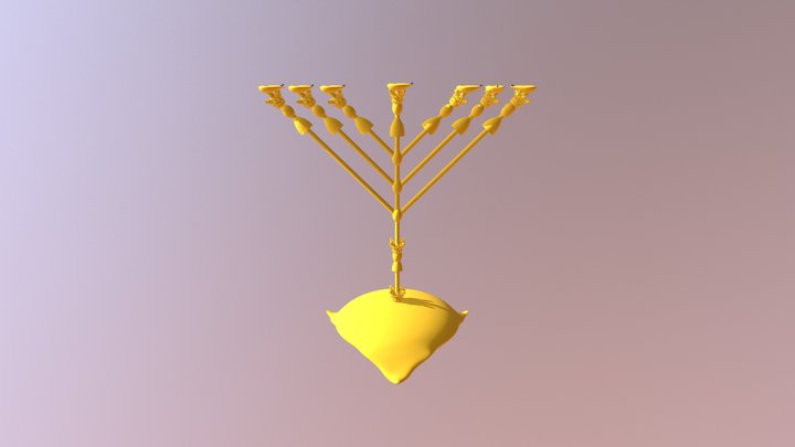Menorah 3D Model