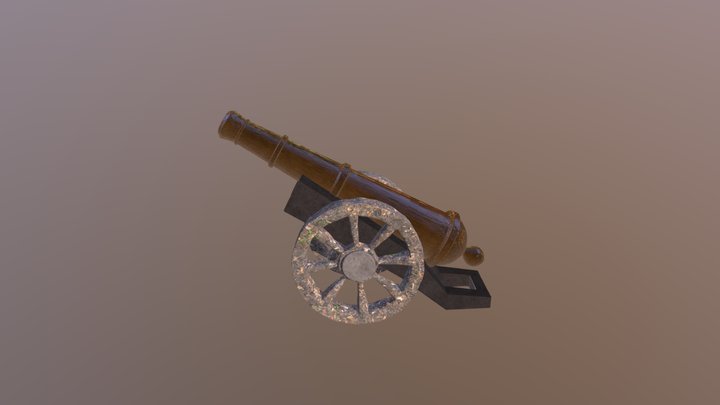 Cannon 3D Model