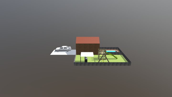 Plain Home 3D Model
