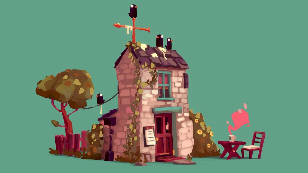 Painterly Cottage