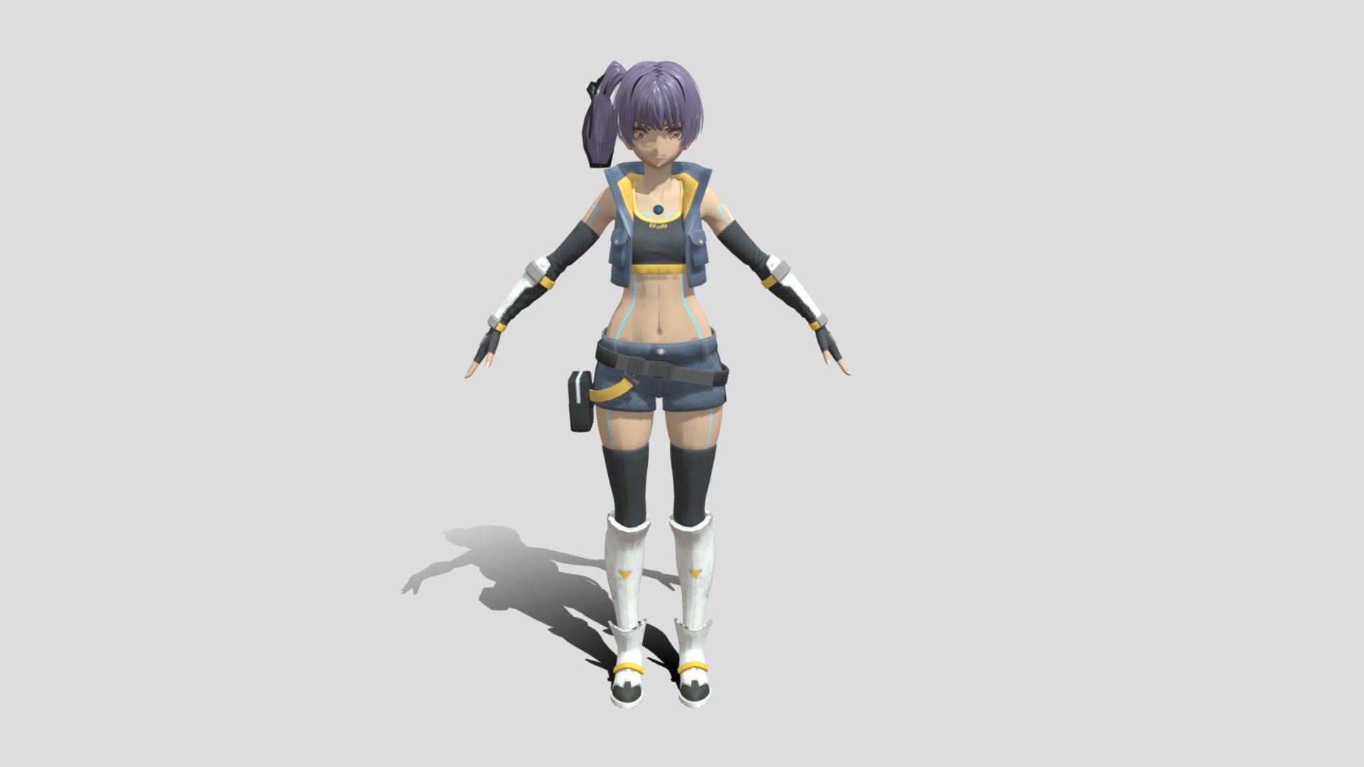 Xenoblade C 3 Sena Download Free 3d Model By 雨宮レン Oscar3dmodel