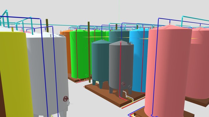 Подвалы 3D Model