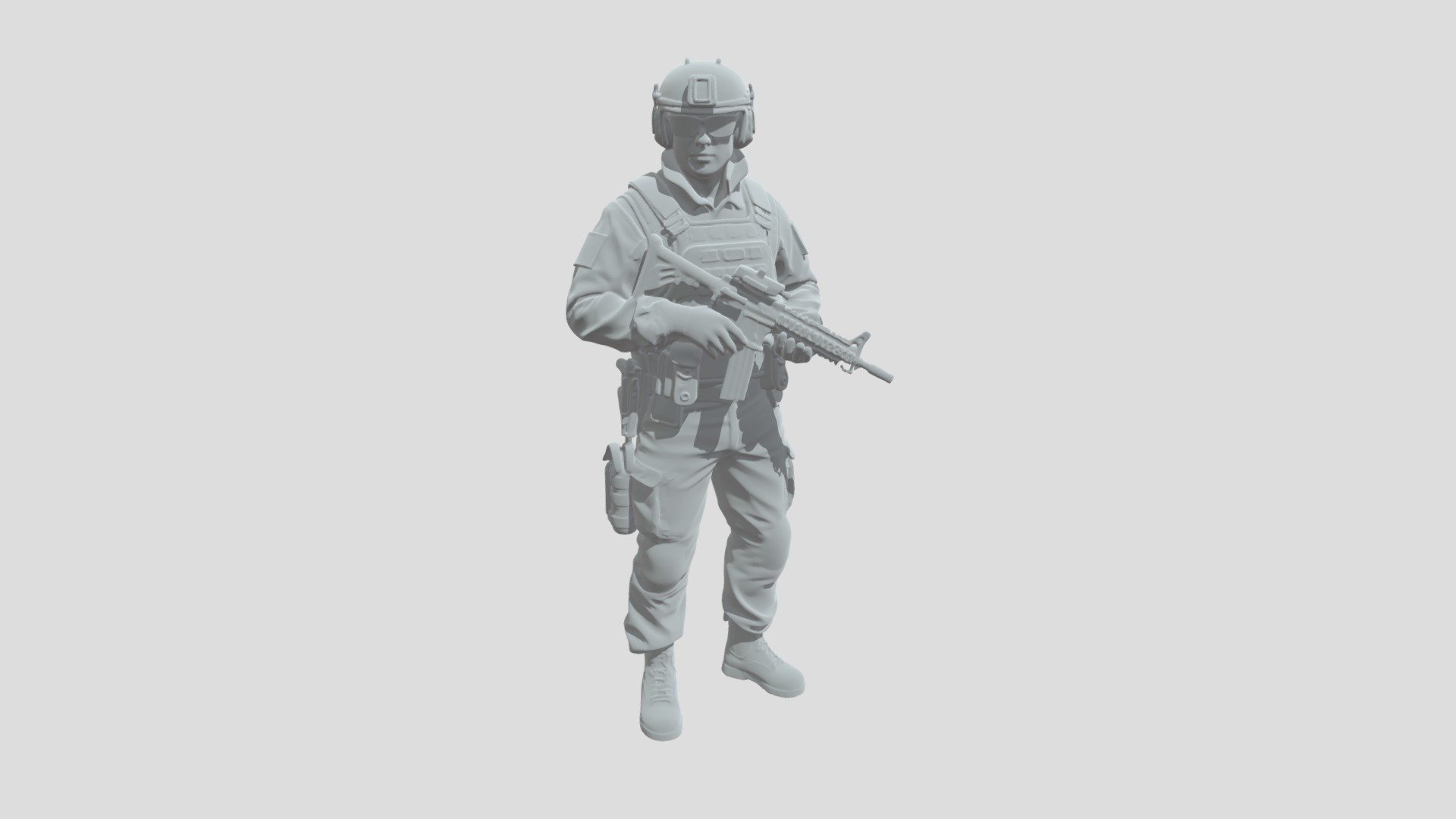 standard us military infantry man - 3D model by Christopher.McNutt ...