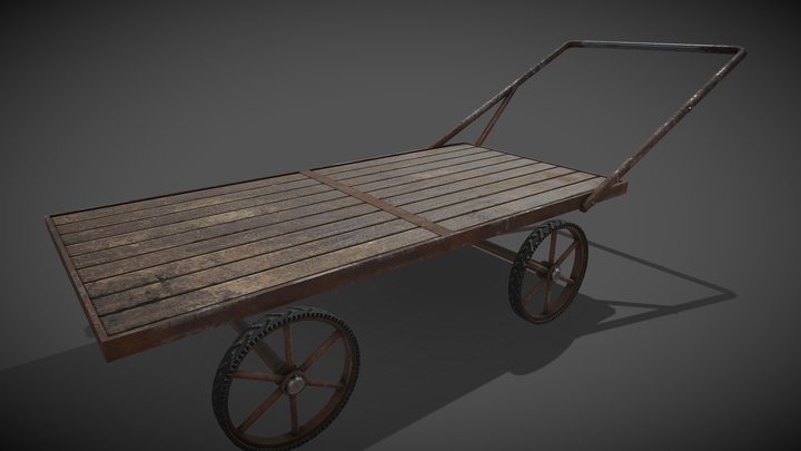 Hand Truck - 6MB – Gratis 3D-model STL