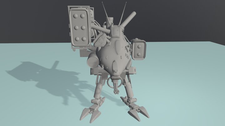 Metal Gear D 3D Model
