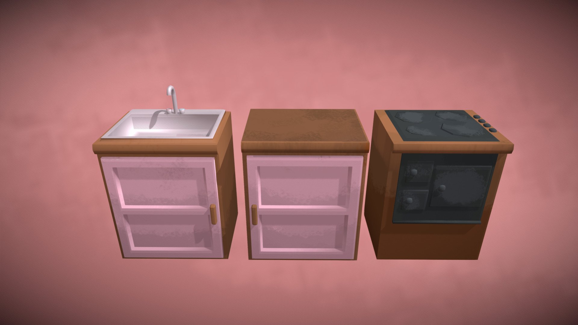 Counters - 3D model by Biekie [07754f5] - Sketchfab