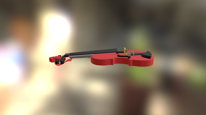 VIOLIN 3D Model