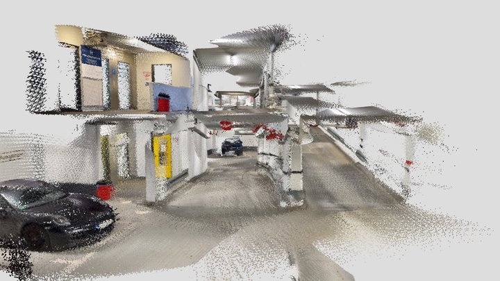 Parking Gararge 3D Model