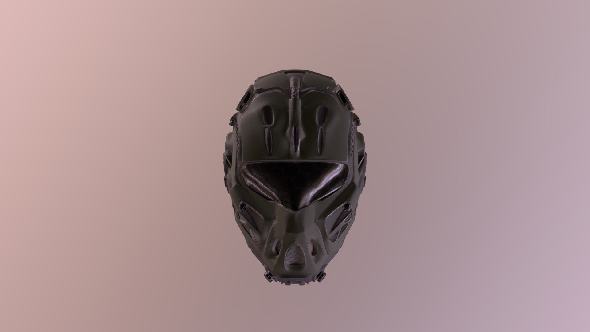Sci-Fi Pilot Helmet
