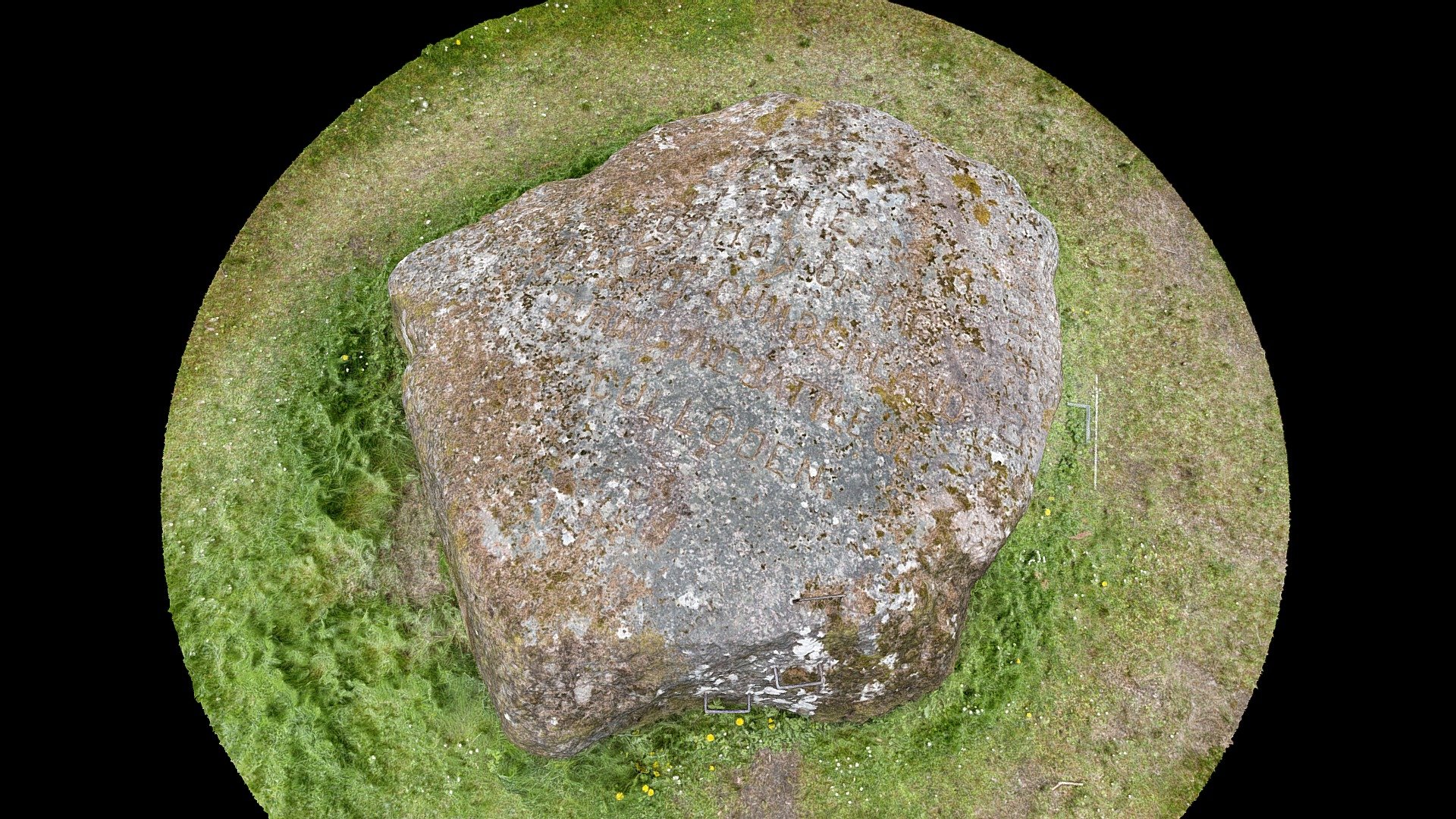 The Cumberland Stone, Culloden Moor, Scotland