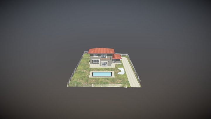 maison a Coublevie 3D Model