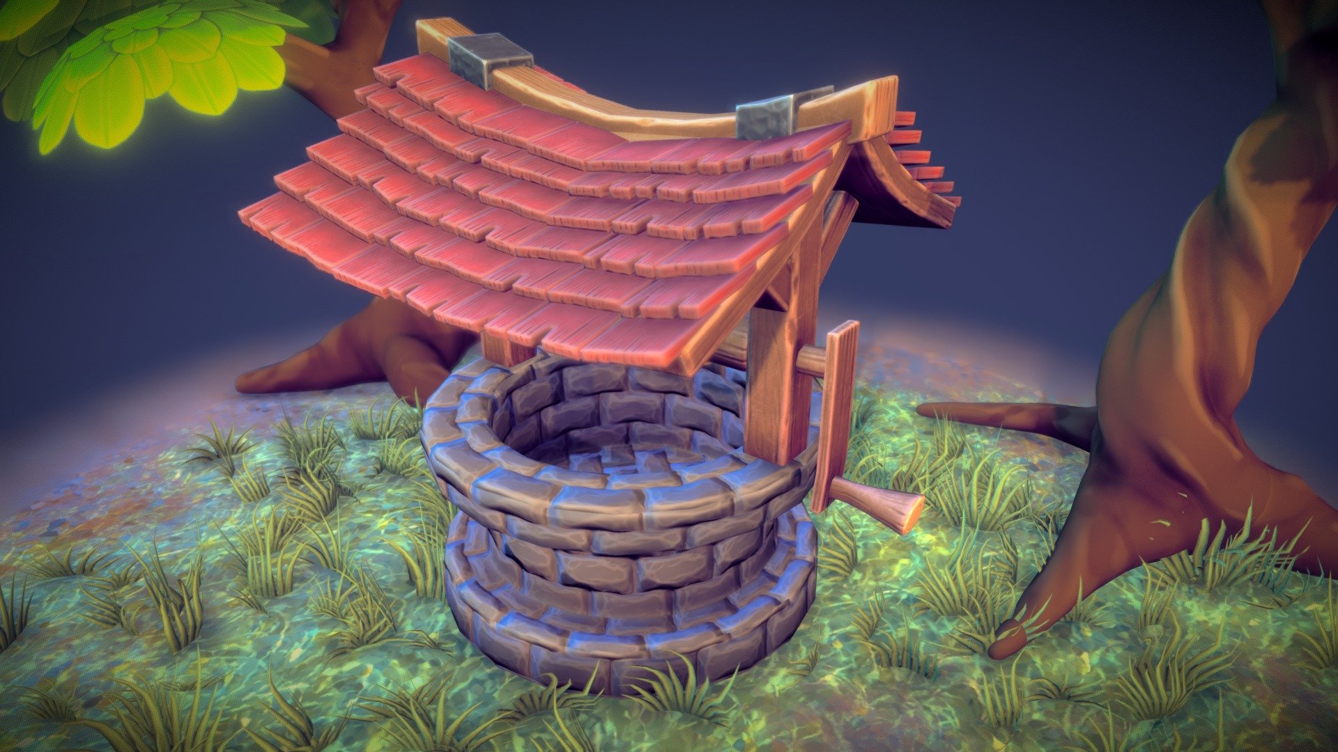 Well Grotto - 3D model by Donald Gremillion II (@donaldg) [0778f04 ...