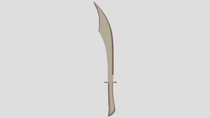 Scimitar 3D Model