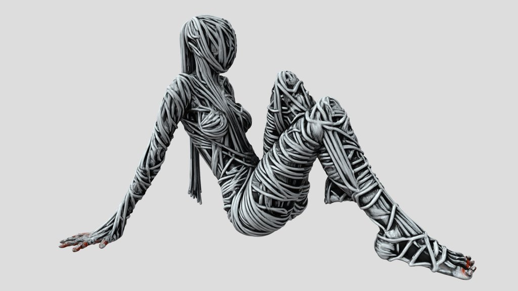 Surrendering Form - sculpture