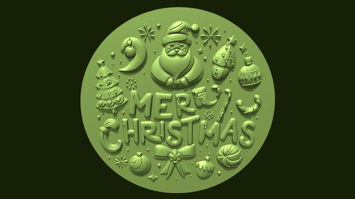 CHRISTMAS SET RELIEF