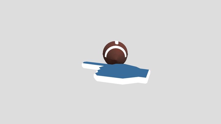 eecs 298 daily model: football 3D Model