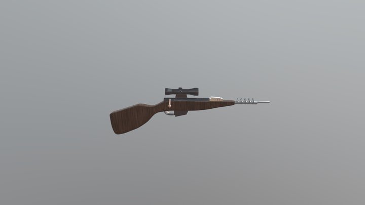 First Project - Future Like Sniper 3D Model